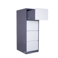Customizable Metal Drawer Filing Cabinet / Cheap Steel 4 Drawer File Cabinet